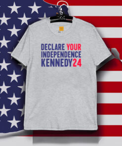 Declare Your Independence Kennedy24 Crew Shirts