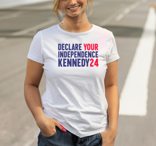 Declare Your Independence Kennedy24 Crew T-Shirt