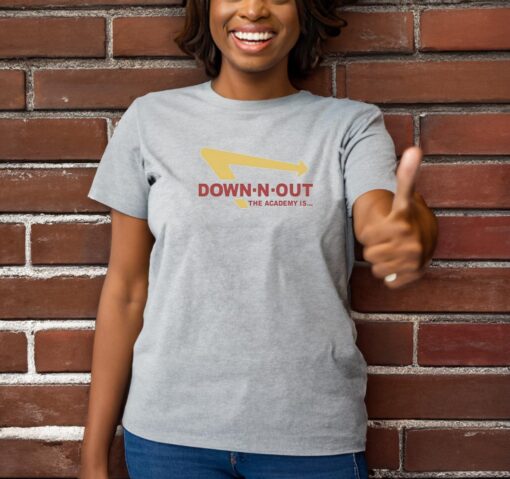 Dest Down-n-out The Academy Is Unisex T-Shirt
