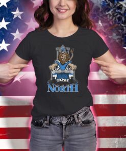 Detroit King of the North Football T-Shirt