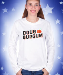 Doug Burgum Pumpkin Dark Ash Long Sleeve T-Shirts