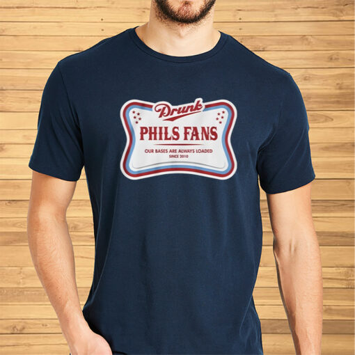 Drunk Phils Fans High Life Shirts