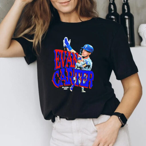Evan Carter Texas Rangers Shirt
