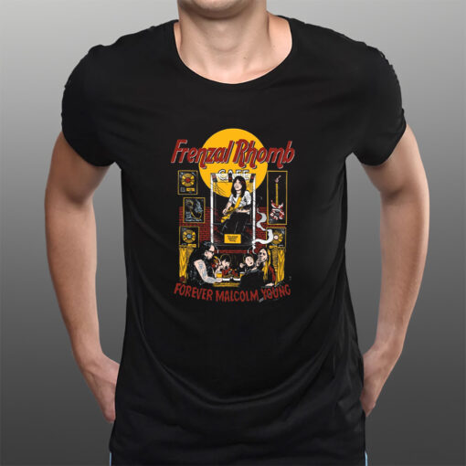 Frenzal Rhomb Forever Malcolm Young Vinyl Forever Malcolm Young T-Shirts