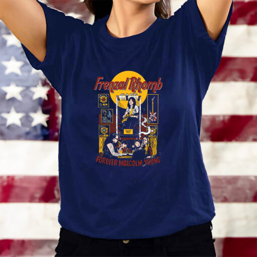 Frenzal Rhomb Forever Malcolm Young Vinyl Forever Malcolm Young T-Shirtt