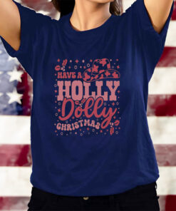 Holly Christmas Dolly Parton T-Shirtt