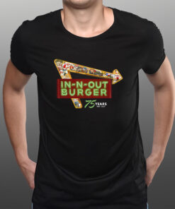 In-N-Out Burger’s 2024 75 Years T-Shirtt