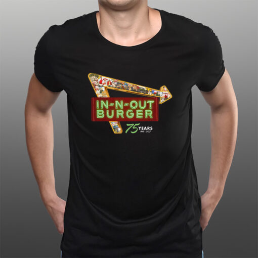 In-N-Out Burger’s 2024 75 Years T-Shirtt