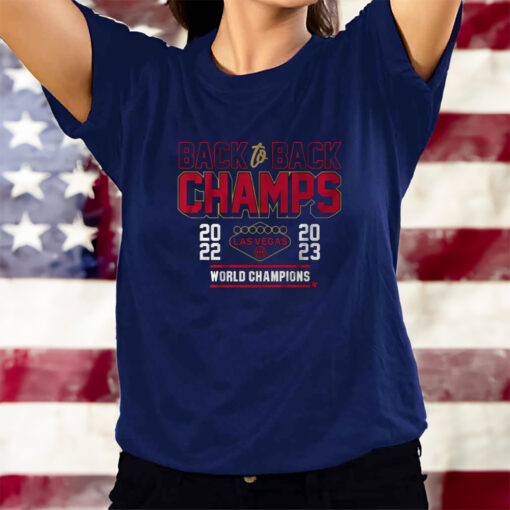 Las Vegas Back to Back Champs T-Shirtt