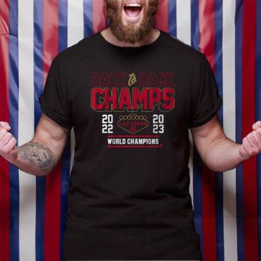 Las Vegas Back to Back Champs TShirt