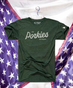 Michigan Parks - The Porkies Script T-Shirt