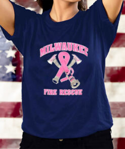 Milwaukee Fire Rescue Susan G. Komen T-Shirts