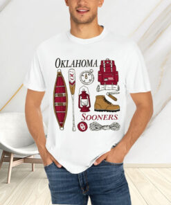 Oklahoma Sooners Comfort Wash Camping Trip T-Shirtt