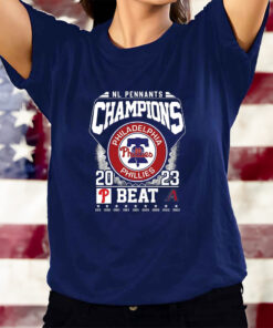 Philadelphia Phillies Beat Arizona Diamondbacks T-Shirtt