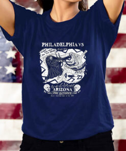 Philadelphia Vs Chop The Head Off The Snake Arizone Red October T-Shirtt