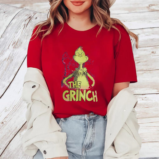 Pink The Grinch You’re a Mean One Graphic Sweat TShirt