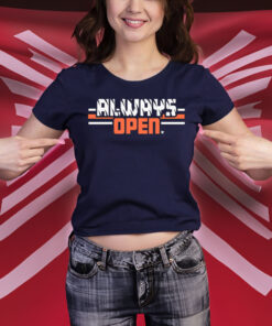 Pro Football Always Open in Cincinnati Shirts