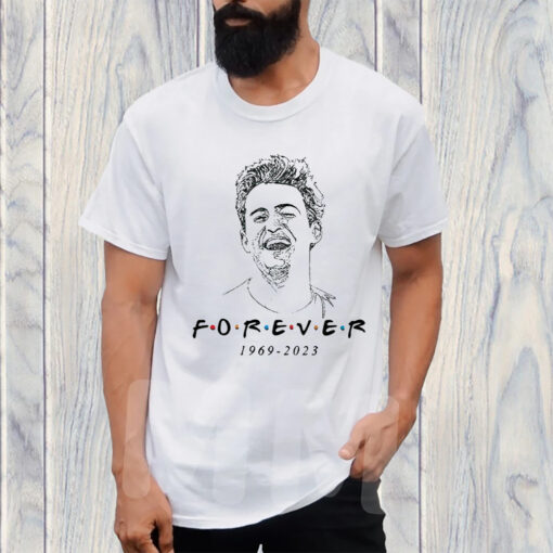 Rare Vintage Friends 1969 2023 Forever Matthew Perry T-Shirt