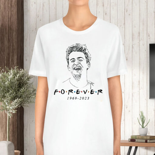 Rare Vintage Friends 1969 2023 Forever Matthew Perry TShirt