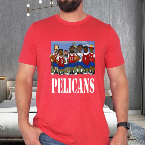 Recess X Pels Pelicans T-Shirts