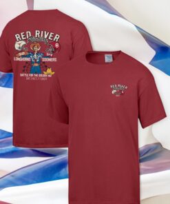 Red River Rivalry Crimson Oklahoma Sooners vs Texas Longhorns 2023 Shirt