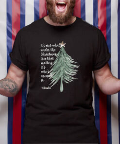 Retro It’s Not About What’s Under The Christmas Tree That Matters It’s Who’s Around It Sweat T-Shirt