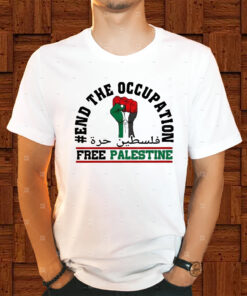 Retro Vintage Free Palestine End The Occupation And Stand For Justice Shirt