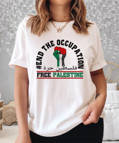 Retro Vintage Free Palestine End The Occupation And Stand For Justice Shirts