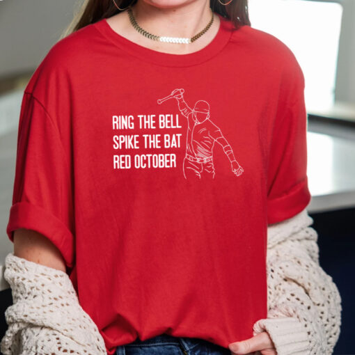 Ring The Bell Spike The Bat Red October T-Shirt