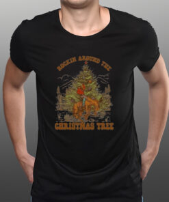 Rockin Around The Christmas Tree Print Sweat T-Shirtt