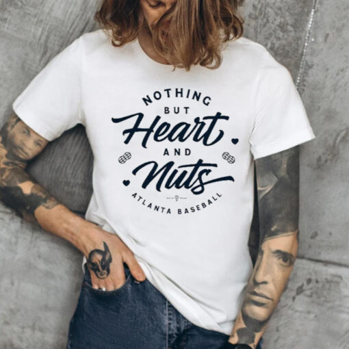 Rotowear merch nothing but heart and nuts atlanta baseball t-shirt