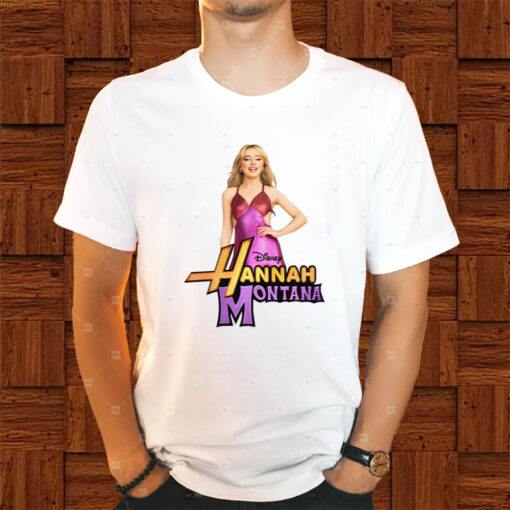 Sabrina Carpenter Hannah Montana Shirt