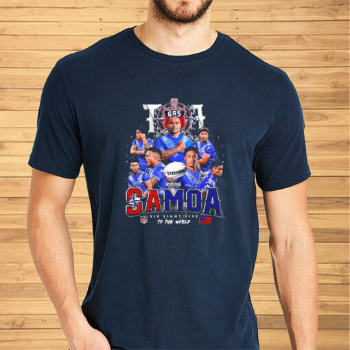 Samoa 2023 NFS Six Eight Five To The World Shirts