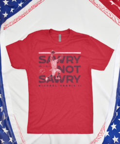 Sawry Not Sawry Michael Harris II T-Shirts