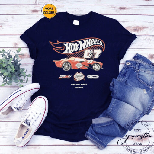 Sdmn X Hot Wheels Washed 2023 Mattel T-Shirtt