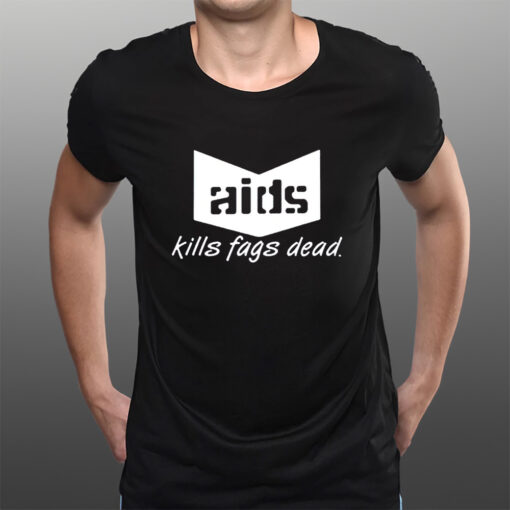 Sebastian Bach Aids Kills Fags Dead Limited T-Shirtt