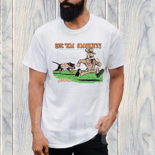 Sic Em Smokey Football T-Shirt