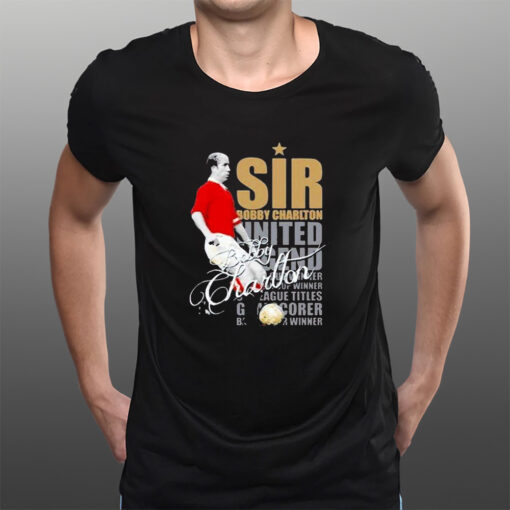 Sir Bobby Charlton United Legends T-Shirtt