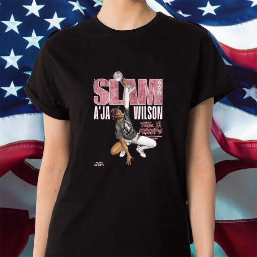 Slam A’ja Wilson Slam 240 Playa Society Shirt