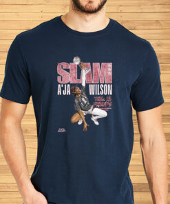 Slam A’ja Wilson Slam 240 Playa Society Shirts