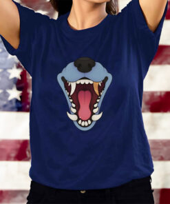 Slosh Dog Blue Maw T-Shirts