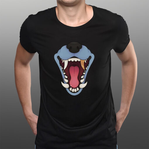 Slosh Dog Blue Maw T-Shirtt