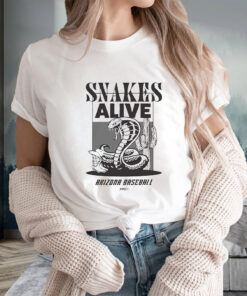 Snakes Really Alive Arizona Baseball T-Shirtt