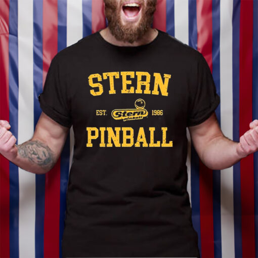 Stern Pinball Est 1986 Finball T-Shirt