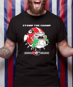 Stomp The Chomp Georgia Bulldogs Beat Gators 2023 T-Shirt