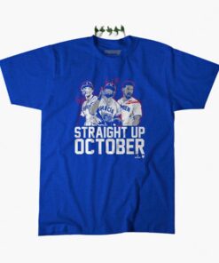 Straight Up Texas October T-Shirt - Seager Semien Adolis