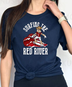 Surfing The Rr Red River T-Shirts