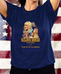 Suzanne Somers 1946 – 2023 Thank You For The Memories T-Shirts