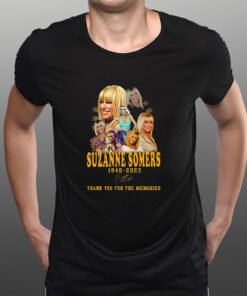 Suzanne Somers 1946 – 2023 Thank You For The Memories T-Shirtt