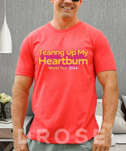 Tearing Up My Heartburn World Tour 2024 T-Shirt